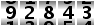92843