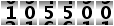 105500
