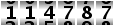 114787
