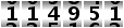 114951
