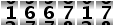 166717
